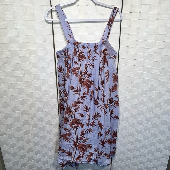 Hatch Maternity Women's The Junia 100% Linen Dress HATCH Size 2 Summer - Picture 6 of 13